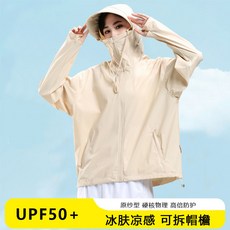 UPF50 防曬衣 夏季輕薄透氣防紫外線冰絲外套