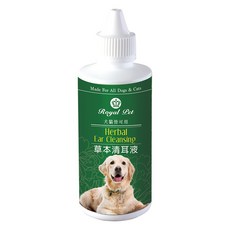 Royal Pet 皇家草本清耳液 犬貓適用 120ml, 1個