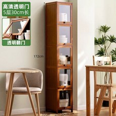 좁은 5단 원목 40cm 찻장 진열장 30cm 투명 3단 카페장 4단 고화질 홈카페 투명, K. HD 투명 플립 도어 5겹 30cm