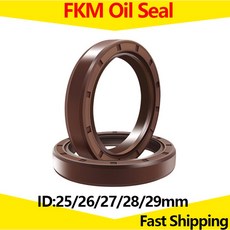 오일 프레임 2Pcs 워크 고무 OD 27mm 가스켓 28mm FKM 72mm 25mm 두께 ID 26mm 12mm 29mm 불소 32, [67] 28X62X10