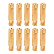 mig tip 코리아나 논가스 용접기용 미그팁 0.9mm 토치부품 소모품, 30개, 미그팁0.8mm