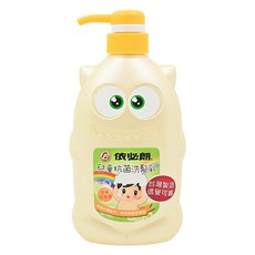 依必朗 兒童抗菌洗髮乳-幸福花果香 溫和洗淨 不易刺激, 700ml, 1瓶