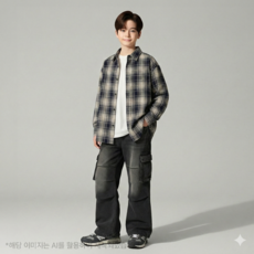 유솔 UNI 긴팔 체크 남방 ULYC26SZ2 189743