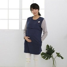 임산부 T 너구리와펜수유티 임부복 수유복 임부티셔츠