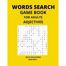 Words Search Game Book For Adults - Adjectives: Perfect Gift For Scrabble Lover - Words To Find. Dif... Paperback, Independently Published, English, 9798594182233