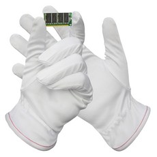 장갑이네 작업용 극세사 장갑 정전기 방지 정밀작업 제품검사 크린룸용, 1개, M 10켤레