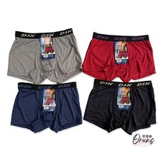 一王美 MIT 網眼透氣涼感四角褲 - 台灣製運動內褲男款透氣舒適