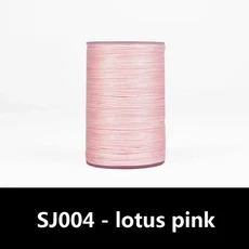 팔찌 목걸이 구슬 코드 제작 폴리에스터 가죽 m DIY 공예 스레드 바느질 40 0.65mm 예술 왁스 라운드 주얼리, 0.65 mm Diameter, SJ004 - lotus pink, 1개