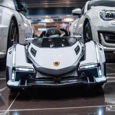 제프노 고카트 접이식고카트 성인용고카트 전동카트, 1개, 사중 도금 실버 리모컨 스윙 가죽 12V7