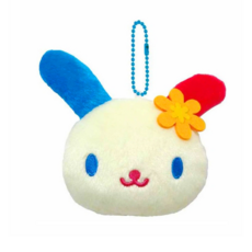 우사하나 얼굴 페이스 동전지갑 미니 인형파우치