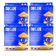 메디폼 듀얼액션 폼드레싱, 1개입, 4개