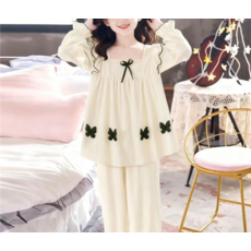 해피유통어린이 홈웨어 잠옷 세트 귀여운 리본 디자인14세 이상 XG03