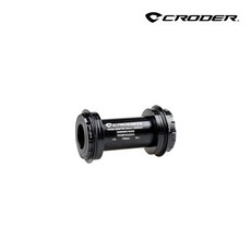 【CRODER】Tube-Lock PF30A轉24mm專利對鎖式中軸B.B. 公路車/一年保固/階層導角設計, 1個, 陶瓷培林