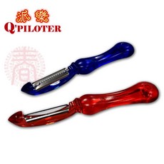 派樂 水晶款刨削刀料理器-420不鏽鋼刀片 鋒利省力 寶紅色刨絲刀, 1個