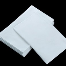 면 냅킨 48x48cm 테이블, 화이트, 1개