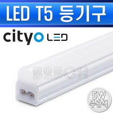씨티이엘지 LED T5 11W 주광색 6500K 600mm, 1개