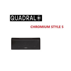 QUADRAL CHROMIUM STYLE 5 全新黑色中置喇叭，提升家庭影院音質，德國代購