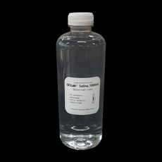 멸균생리식염수(보틀형 1L)-과학실험용, 1개