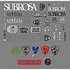 I.H BMX SUBROSA 防水貼紙組 個性化裝飾, 1個