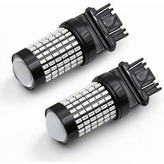 Syneticusa 7440 7443 레드 LED 스트로브 브레이크 조명 전구 슈퍼 브라이트 W21W T20 웨지 고출력 3014 SMD 12V 플래시 스트로브 스톱 라이트 자동차