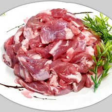 [으뜸한돈] 국내산 냉장 한돈 찌개용 돼지고기 500g+500g (총1kg), 2개, 500g