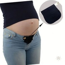 임산부 바지 연장벨트 확장 밴딩 청바지 허리 늘리기 만삭 임부복 감응벨트