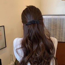 巧克力棕簡約盤發抓夾鯊魚夾2026新款高級感發夾女後腦勺夾子髮飾ly-011默認顏色