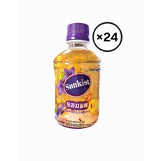 썬키스트 도라지꿀배 배도라지 280ml 24개