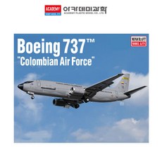 아카데미과학 1:144 보잉 737 콜롬비아공군 전투기 12639, 1개