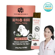 피키펫 강아지 장 영양제 유산균 변비 영양제 위장 공복토 식욕개선, 상세설명 참조, 상세설명 참조, 터미(식욕촉진/장 기능 개선)