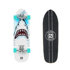 팔라딘 32인치 블랙 랜드서핑 스케이트보드 카빙 서프, 1개