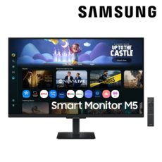삼성전자 삼성 스마트모니터 M5 M50F LS32FM500 80.1cm(32인치) 블랙 컴퓨터모니터, 80.1cm
