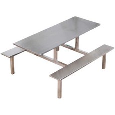 일체형 테이블 학교 보드 접이식 독서실 식사 휴게실, 1. 4인