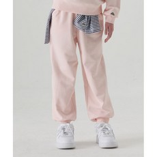 Lee KIDS 베이직 트위치 로고 조거팬츠 핑크 LK2501JP01PI