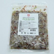 [Fluxi] 한성식품 타코 와사비 냉동 1kg, 상세페이지 참조, 1개
