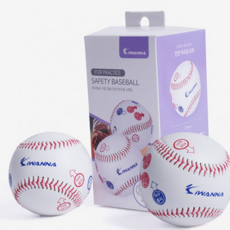 루체트리 야구공 아이워너 구질 연습 안전 2개입 연습공 공놀이