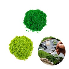 편한집 테라리움 diy 잔디재료 모형재료 미니어처집 테라리움피규어, 올리브색, 1개, 올리브