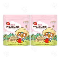 어니스트에프엔비 뽀로로 한입 크리스피롤 딸기, 60g, 2개