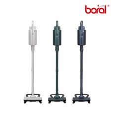 [보랄] BLDC 무선 청소기(화이트/그린/블루), 색상:그린, 상세 설명 참조