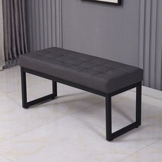 벤치 쇼파 등받이없는 구름 등받이없는의자, 진회색 100x40x45
