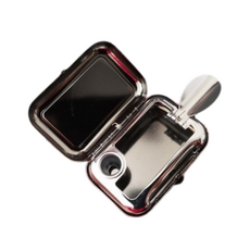 隨身攜帶煙灰缸 熄煙盒, 槍黑色, 1個