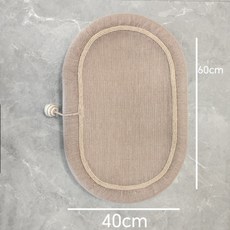 貓抓板 貓窩一體 61cm 耐磨不掉屑 貓咪磨爪 貓床 逗貓球, 60CM麻佈貓抓闆,獨立包裝, 1個