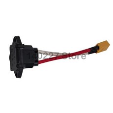 호환 전기 스쿠터 배터리 충전 인터페이스 배터리 전원 케이블 충전 소켓 Citycoco 배터리 케이블, 전기 스쿠터 배터리 충전 인터페이스 전원 케이블 소켓, 1개