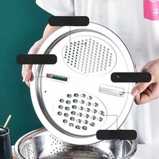 믹싱볼채칼 채칼 만능채칼 채칼세트 믹싱볼 스텐믹싱볼세트채칼, 기본 색상