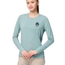 Wildland 荒野 女款 UV CUT UPF30+ 速乾機能長袖T恤