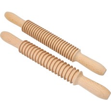 2개의 나무 파스타 커터 5mm 태글리아텔 & 7mm 페투치 누들 롤러 파스타용 롤링 핀 홈메이드 도우 메이커 절단 휠 사용하기 쉬운 주방 조리 도구