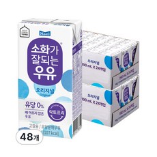 매일 소화가잘되는우유 오리지널 190ml X 48팩, 48개