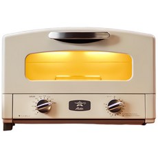 Aladdin 復古多用途2枚燒烤箱 AET-GS13T 迷你烤箱 廚房家電, 白色