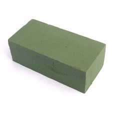 사각형 꽃꽂이용 플로랄폼 1P 플로랄폼 꽃꽂이스폰지 꽃블럭 꽃꽃이폼RUL+1879, 1개