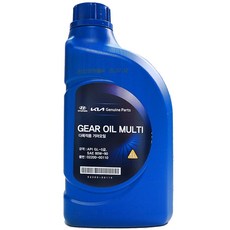 현대모비스 다목적용 기어오일 / 0220000110 / 02200 00110 / 순정부품 / API GL-5 / SAE 80W/90, 1개, 02200-00110